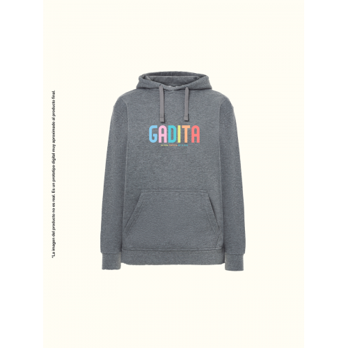 Sudadera unisex gris...