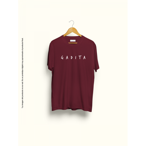 Camiseta unisex burdeos...