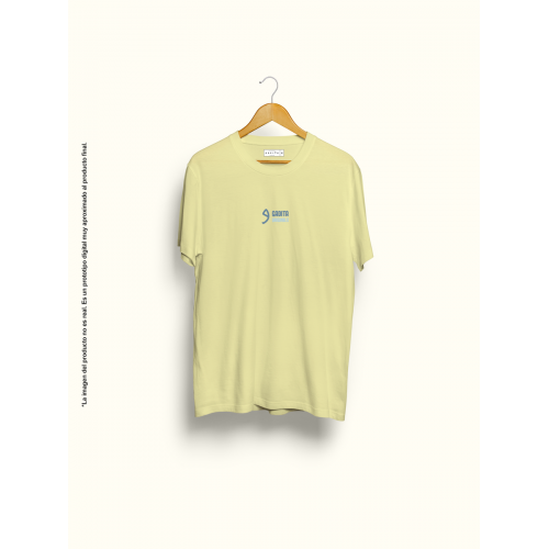 Camiseta unisex amarillo...