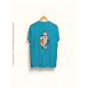 Camiseta unisex turquesa...