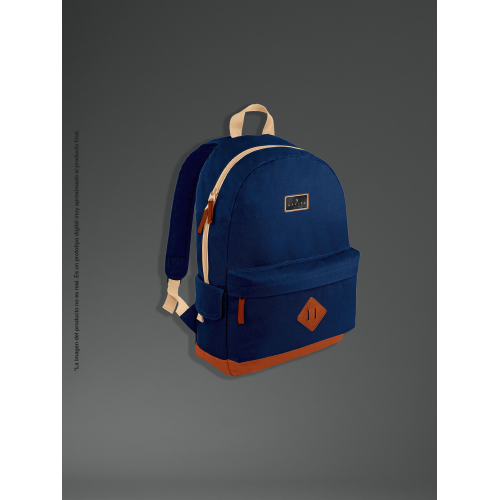 Mochila casual azul marino