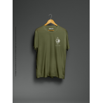 Camiseta unisex verde Caleta