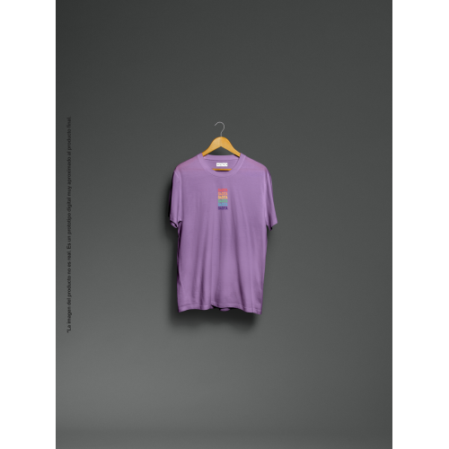 Camiseta unisex violeta...