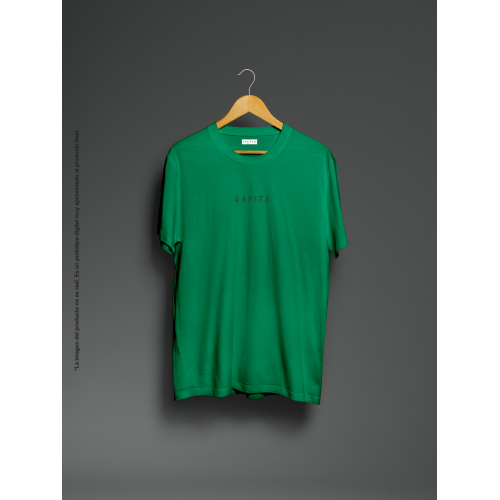 Camiseta unisex verde...