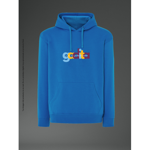 Sudadera unisex azul Gadita...