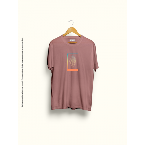 Camiseta unisex rosa Falla