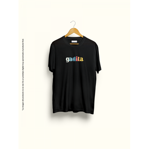 Camiseta unisex negro...