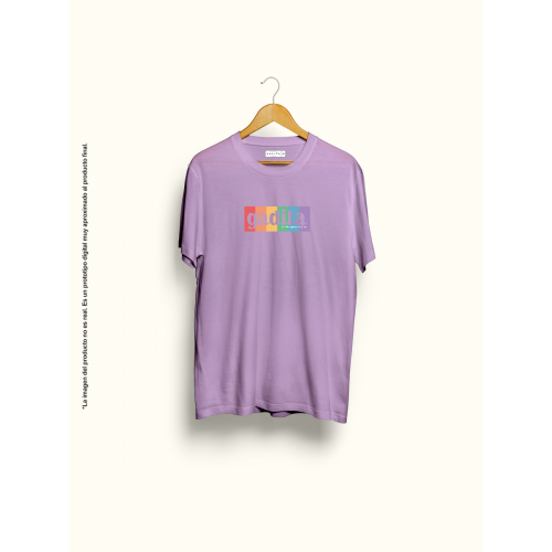 Camiseta unisex lila Gadita...